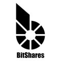 Bitshares icon, simple style