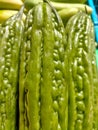 bitter melon close up Royalty Free Stock Photo