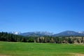 Bitterroot Mountains near Darby, Montana Royalty Free Stock Photo