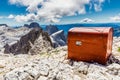 The Bivouac Fiamme Gialle-Dolomites, Italy, Europe