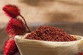 Bixa Orellana - Organic achiote; Is a seasoning and food coloring