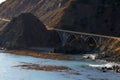 Bixby Bridge, Big Sur, california, USA Royalty Free Stock Photo