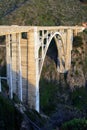 Bixby Bridge, Big Sur, california, USA Royalty Free Stock Photo