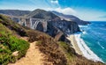 Bixby Bridge, Highway 1 Big Sur - California, USA, Travel concept Royalty Free Stock Photo