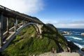 Bixby Bridge at Pacific Coast as part of Road Number 1, California