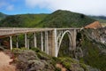 Bixby Bridge State Route Hwy 1 California No Cars Royalty Free Stock Photo