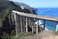 Bixby Canyon Bridge Royalty Free Stock Photo