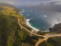 Bixby Creek Bridge Big Sur California Royalty Free Stock Photo