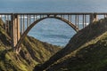 Bixby Creek Bridge Big Sur California Royalty Free Stock Photo