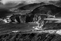 Bixby Creek Bridge Big Sur California Royalty Free Stock Photo