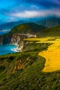 Bixby Creek Bridge Big Sur California Royalty Free Stock Photo