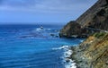 Bixby Creek Bridge Big Sur Royalty Free Stock Photo