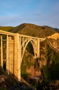 Bixby Creek Bridge on Highway 1, California Royalty Free Stock Photo