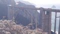 Bixby creek bridge, pacific coast highway 1, Cabrillo road. California, Big Sur. Royalty Free Stock Photo