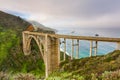 Bixby Creek Bridge Royalty Free Stock Photo