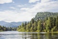Biya river landscape. Altai. Russian nature Royalty Free Stock Photo