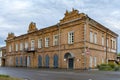 Biysk, an ancient building in the historic center of the city