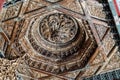 Dragon Caisson Ceiling in Biyun Temple Royalty Free Stock Photo