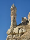 Bizarre wind-crafted figures decorate the canyons of Cappadocia, Turkey