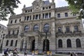 Bizcaia Regional Government Headquarters building from Bilbao City of Basque Country in Spain. Royalty Free Stock Photo