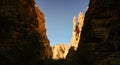 Bizzare rock formation at Essendilene, Tassili nAjjer national park, Algeria Royalty Free Stock Photo