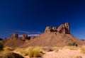 Bizzare rock formation at Essendilene, Tassili nAjjer national park, Algeria Royalty Free Stock Photo