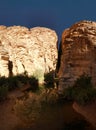 Bizzare rock formation at Essendilene, Tassili nAjjer national park, Algeria Royalty Free Stock Photo