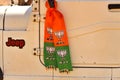 BJP Muffler tied during elections