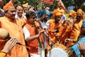 Bjp party workers celebrating during the election in India.