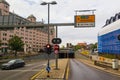 BjÃÂ¸rvika Tunnel intersection central Oslo city Norway Royalty Free Stock Photo