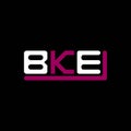 BKE letter logo creative design with vector graphic, BKE Royalty Free Stock Photo