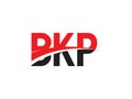 BKP Letter Initial Logo Design Vector Illustration Royalty Free Stock Photo