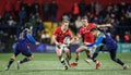 2024 BKT United Rugby Championship: Munster 45 - Zebre Parma 29 Royalty Free Stock Photo