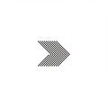 Black abstract arrow design composed of multiple parallel lines forming a forward- Royalty Free Stock Photo