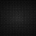 Black abstract background. Brick wall texture. Royalty Free Stock Photo