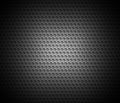 Black abstract background with metal background. Grid of round cells. Royalty Free Stock Photo