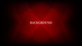 Black abstract background with black vignette and red triangular pattern, cross shape Royalty Free Stock Photo