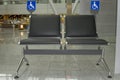 Black Airport Seats