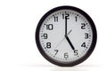 Black analog clock