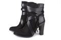 Black ankle boots