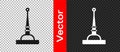 Black Antenna icon isolated on transparent background. Radio antenna wireless. Technology and network signal radio