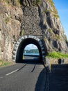 Black Arc  tunnel, Northern Ireland, UK Royalty Free Stock Photo