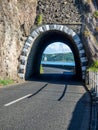 Black Arc  tunnel, Northern Ireland, UK Royalty Free Stock Photo