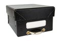 Black archive box Royalty Free Stock Photo