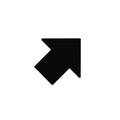 black arrow icon icon, arrow, sign, check, symbol