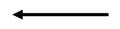 Black arrow long pointing right. Arrow shape element. Vector