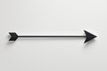 Black arrow icon,Generative AI Royalty Free Stock Photo