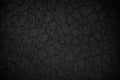 Black asphalt floor or road with crack surface texture background