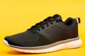 Black athlete modern shoe