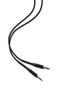 Black audio cable